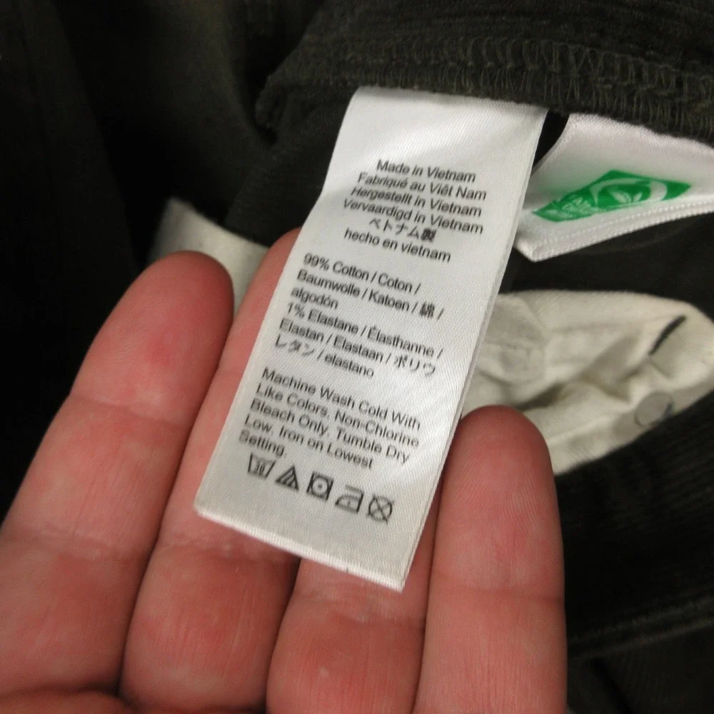 J Crew Pants Mens 30x32 Green 770 Straight Stretch Chino Corduroy 5 Pocket Zip